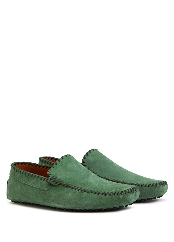 Beymen Club Yeşil Saraçlı Erkek Deri Driver - 2