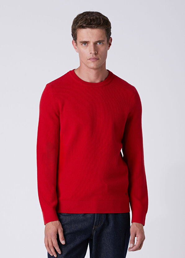 Beymen Club Red Knitted Basic Sweater - 2