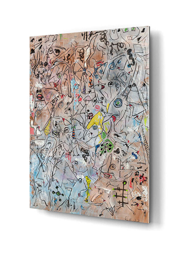 Lovinart Different Opinions by Ferruh Karakaşlı 130x92 cm - 1