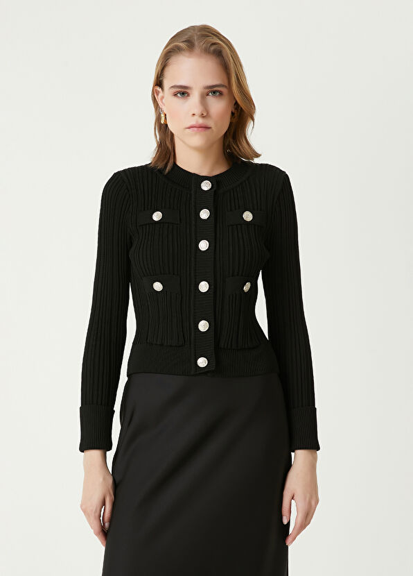 Beymen Club Siyah Triko Ceket - 1