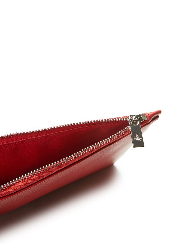 Beymen Club Red Women's Leather Wallet - 3