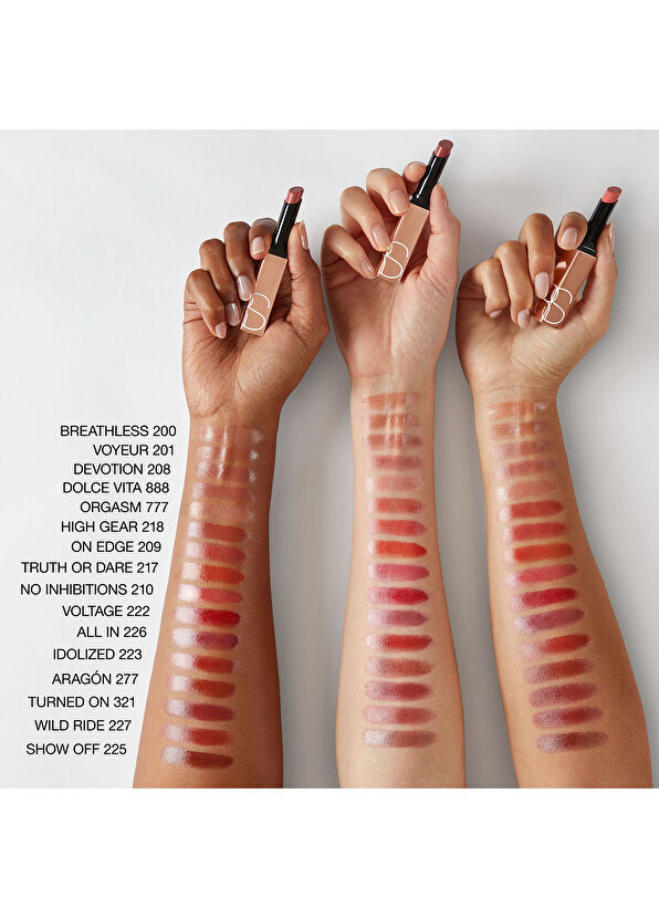 Nars After Glow Sensual Shine Lipstick No Inhibitions - 3