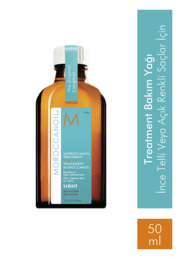 Moroccanoil Mo Light Treatment Light Care Oil for Fine and Light Hair 50 Ml - 2