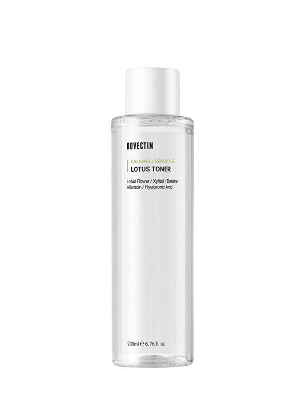 Rovectin Calming Lotus Toner Hyaluronik Asit Lotuslu Nemlendiren Cilt Toniği 200 ml - 1