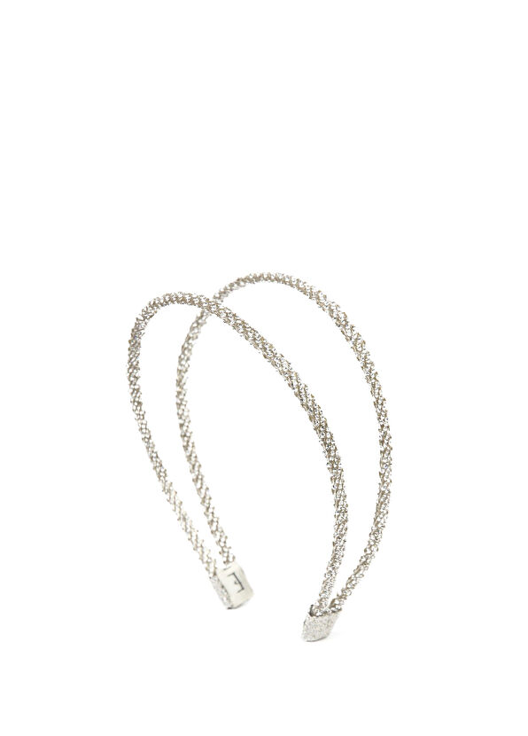 Eli Peacock Luna Twin Gümüş Rengi Kadın Saç Aksesuarı  - 2