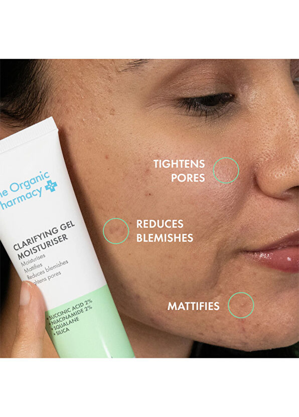 The Organic Pharmacy Clarifying Yağlı Ciltler İçin Nemlendirici Jel Yüz Kremi 40 ml - 4