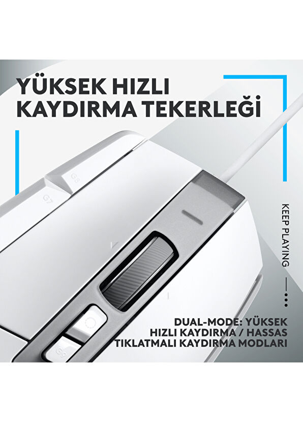 Logitech G502 X Kablolu Oyuncu Mouse 910-006147 - 3