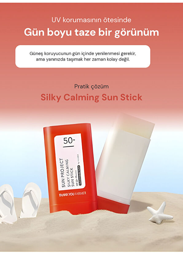 Thank You Farmer Sun Project Silky Calming Sun Stick SPF50+ PA++++ Stick Güneş Kremi 18 gr - 4