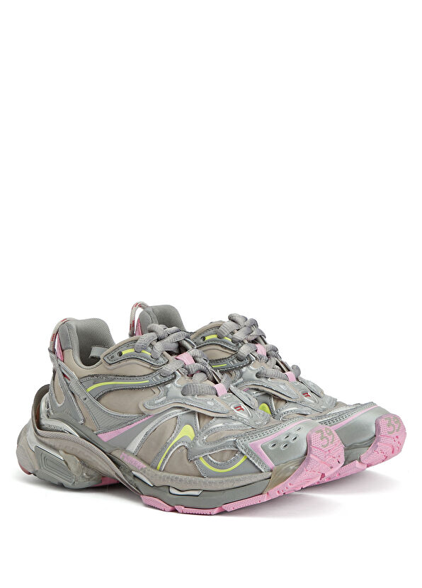 Balenciaga Runner 2.0 Çok Renkli Kadın Sneaker - 2