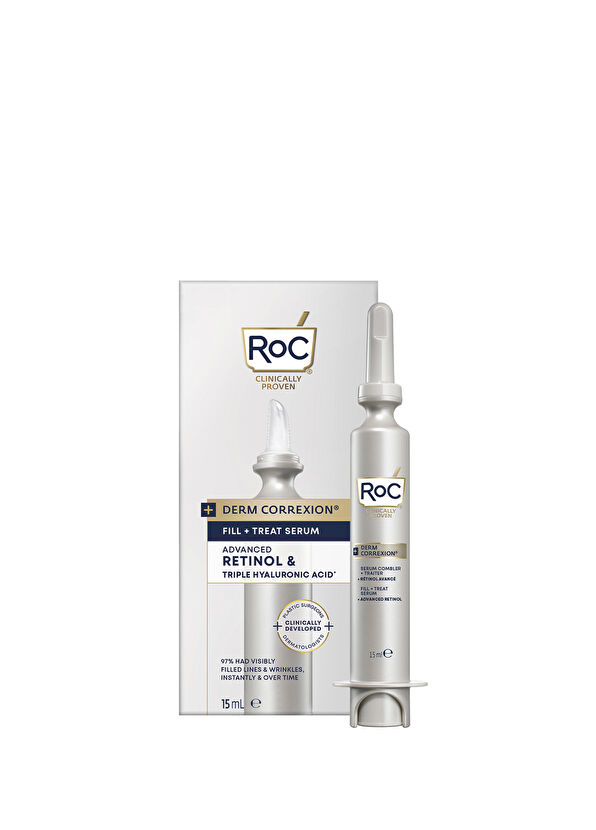 Roc Derm Correxion Fill + Treat Yaşlanma Karşıtı Dolgunlaştırıcı Cilt Serumu 15 ml - 2