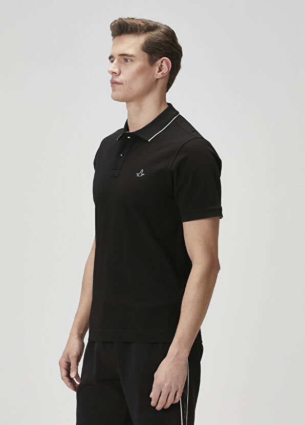 Beymen Club Slim Fit Siyah Polo Yaka T-shirt - 4