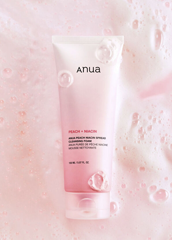 Anua Peach Niacin Spread Cleansing Foam Purifying Facial Cleansing Foam 150 ml - 2
