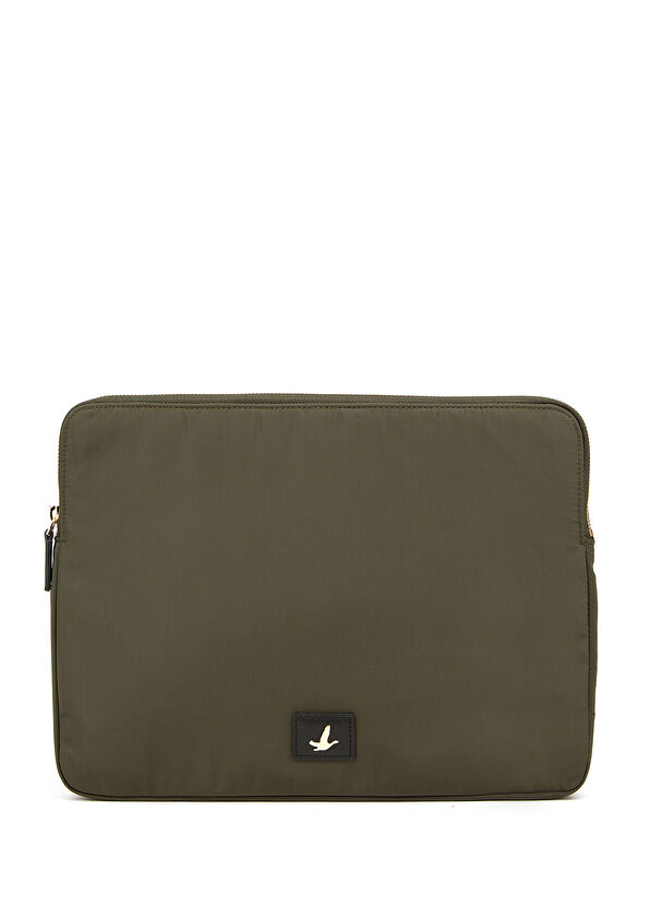 Beymen Club Haki Logo Detaylı Laptop Kılıfı - 1