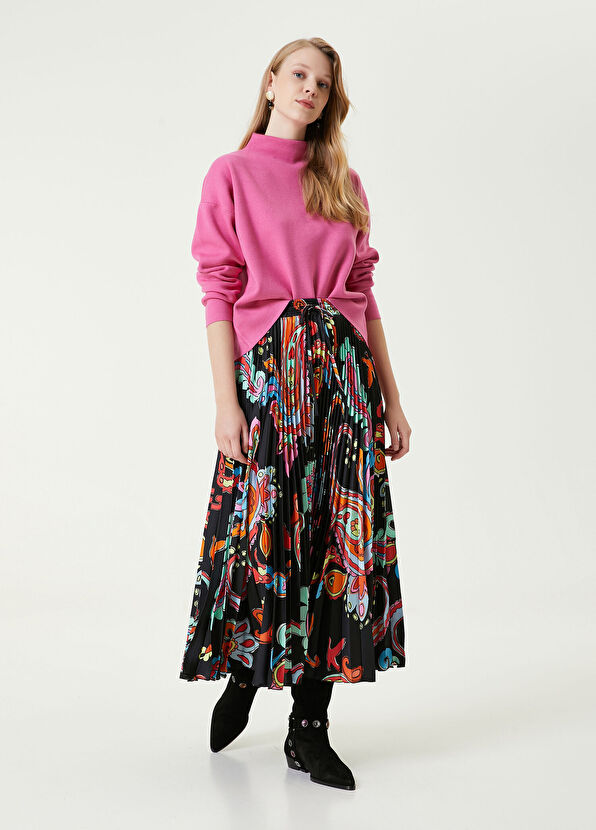 Beymen Club Pembe Dik Yaka Kısa Basic Kazak - 2