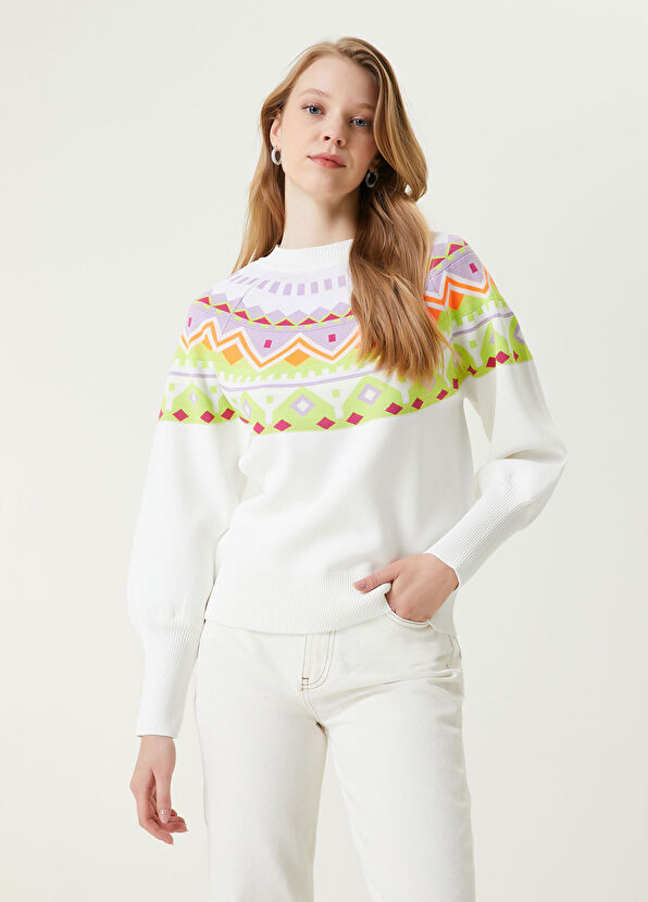 Beymen Club Desen Jakarlı Kazak - 1