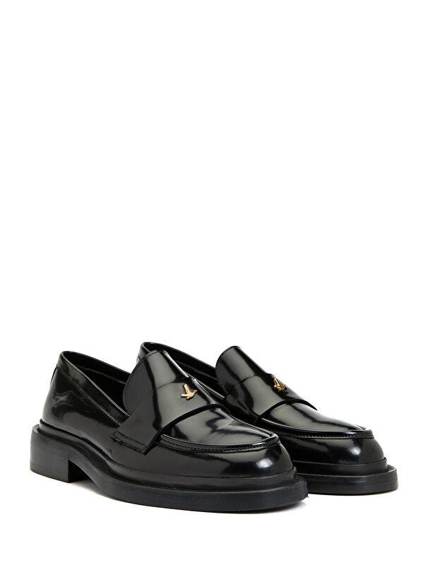 Beymen Club Black Women's Leather Loafer - 2