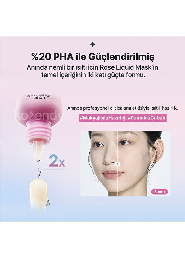 Mamonde Flora Glow Rose Ball Mask Doku Yenileyici ve Işıltı Verici Top Yüz Maskesi 3.5 ml - 4