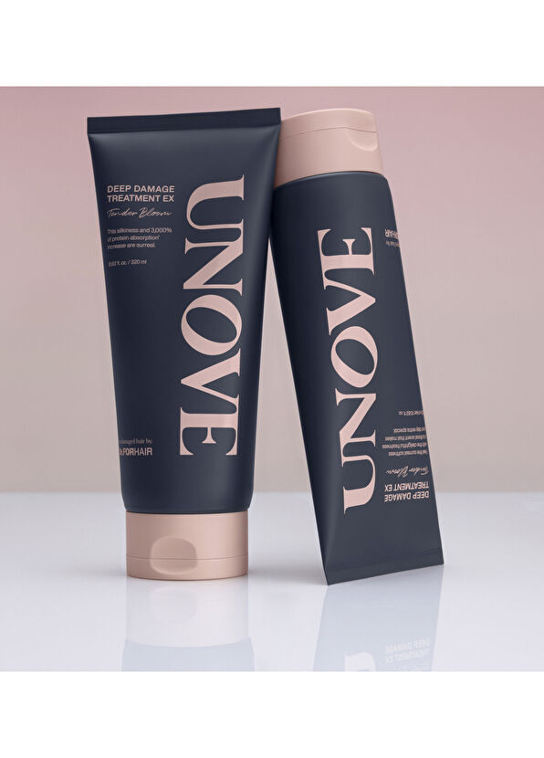 Unove Deep Damage Treatment EX Hasar ve Kırılma Karşıtı Proteinli ve Keratinli Yoğun Saç Bakım Maskesi 320 ml - 2