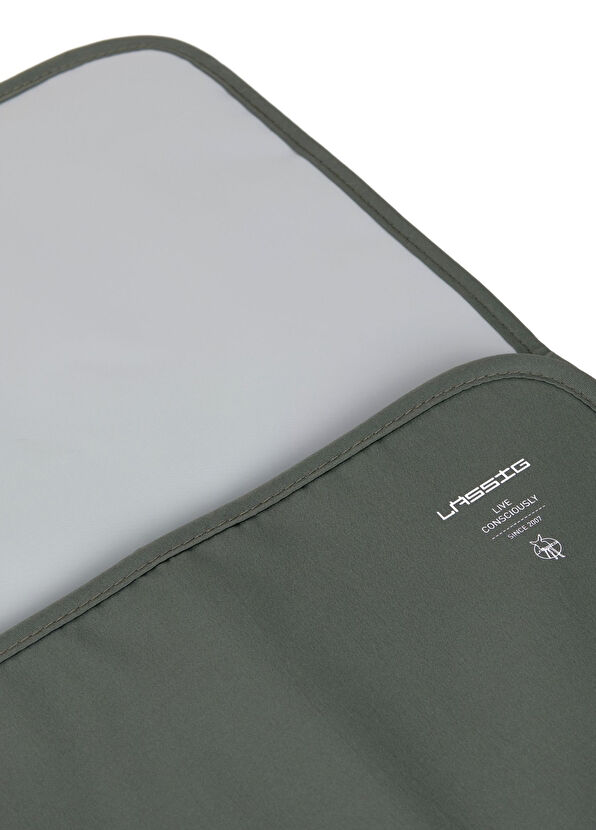 Lassig Changing Pouch Olive Baby Changing Organizer Mat - 3