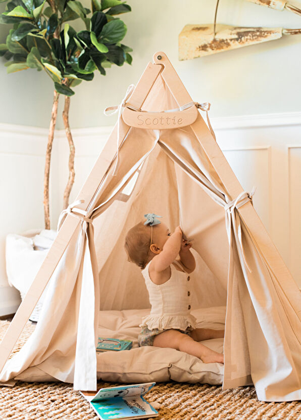 Simre Kids Bej Katlanır Oyun Çadırı - 2