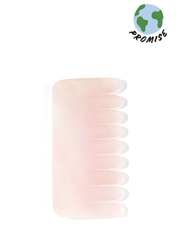 Pelcare Rose Quartz Crystal Hair Comb - 1