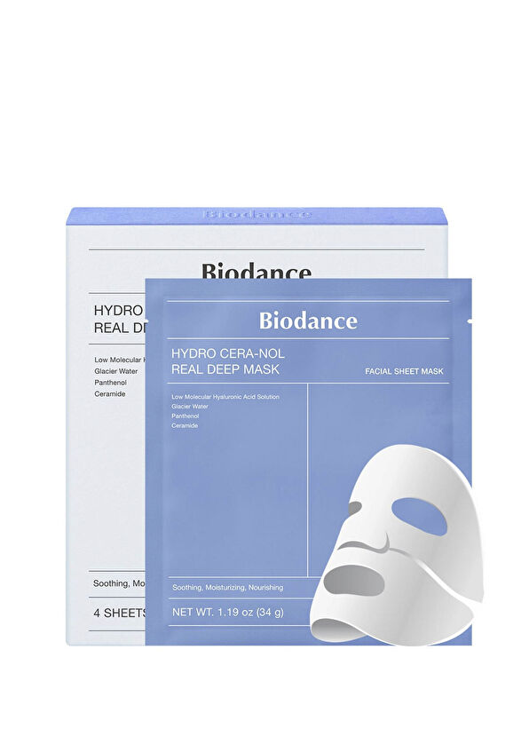 Biodance Hydro Cera-nol Real Deep Mask Intensive Moisturizing 4-Pack Face Mask - 2