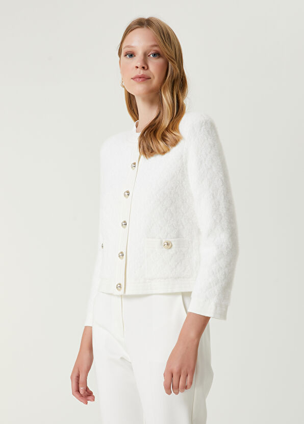 Beymen Club Off-White Cardigan - 4