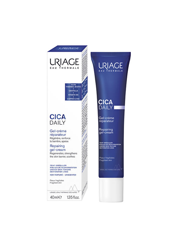 Uriage Cica Daily Repairing Gel-Cream Yoğun Onarıcı Jel Cilt Bakım Kremi 40 ml - 2