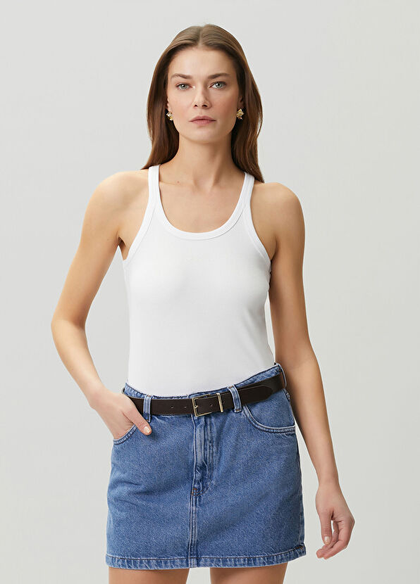 Boss White Tank Top - 1