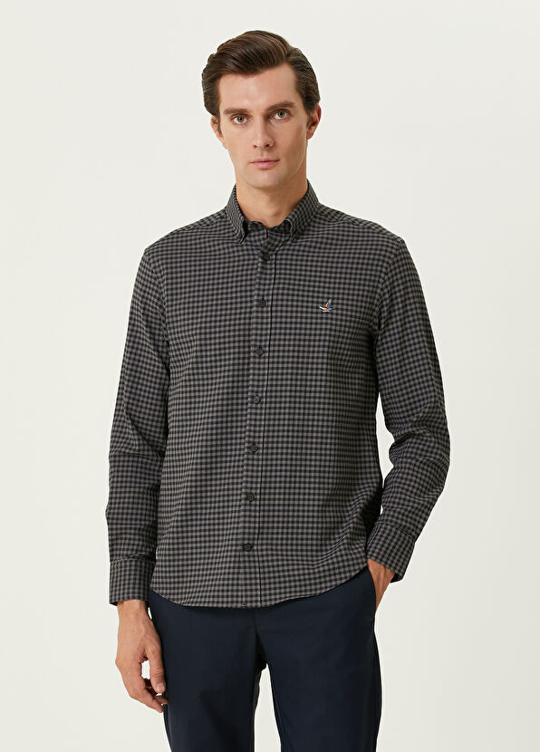 Beymen Club Comfort Fit Anthracite Shirt - 1