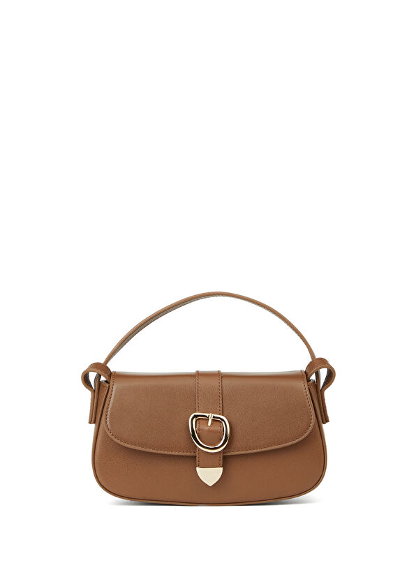 Beymen Club Tan Women'S Leather Shoulder Bag - 1