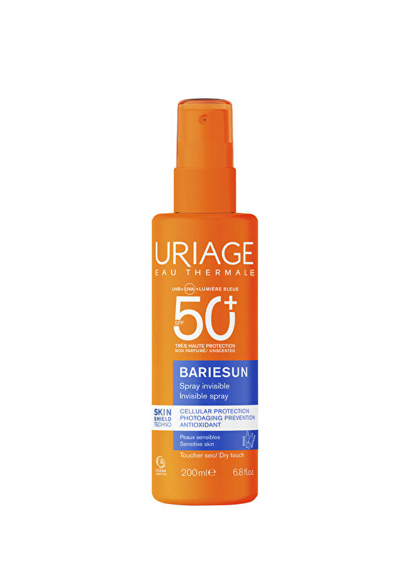Uriage Bariesun SPF50+ Perfume-Free Sunscreen Spray for Face and Body 200 ml - 1
