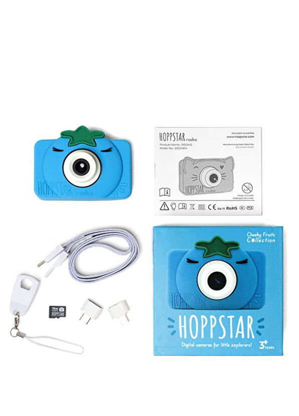 Hoppstar Rookie Blubelle Blueberry Digital Kids Camera - 2
