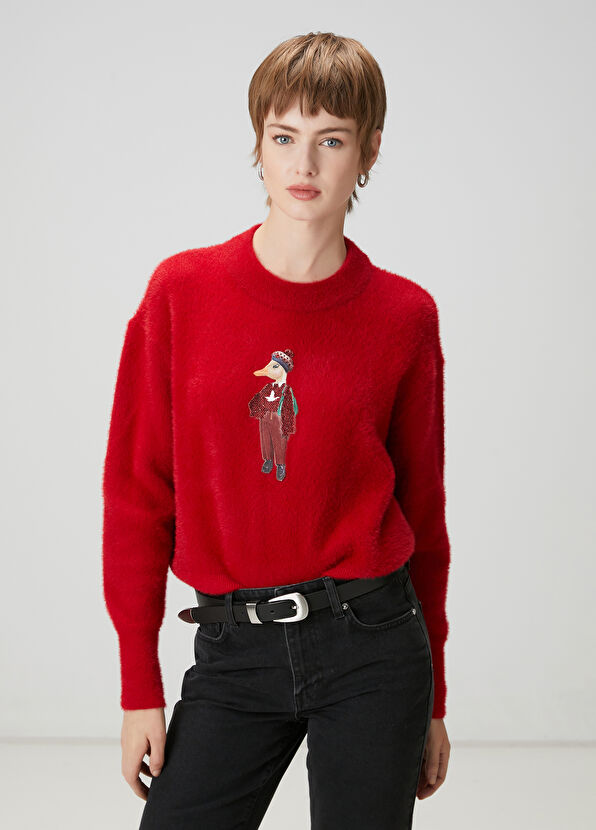 Beymen Club Clubby Kırmızı Kazak - 1