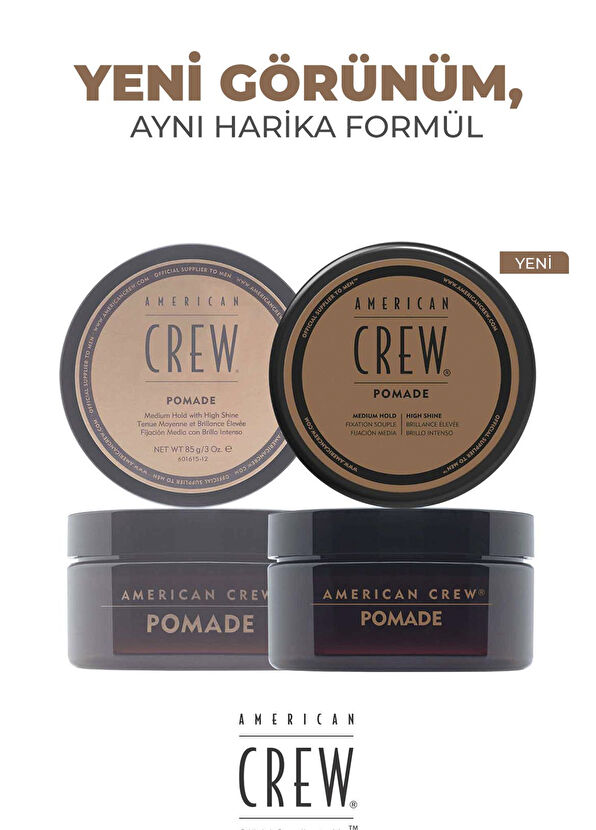 American Crew Pomade Erkekler İçin Orta Tutuşlu Şekillendirici Saç Pomadı 85 gr - 2