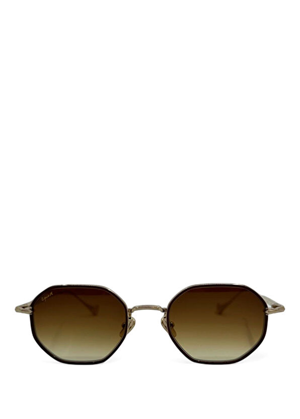 Equem Jeje SLG Metal Brown Men's Sunglasses - 1