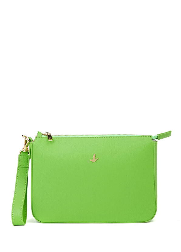 Beymen Club Light Green Logo Detailed Women's Hand Portfolio - 1