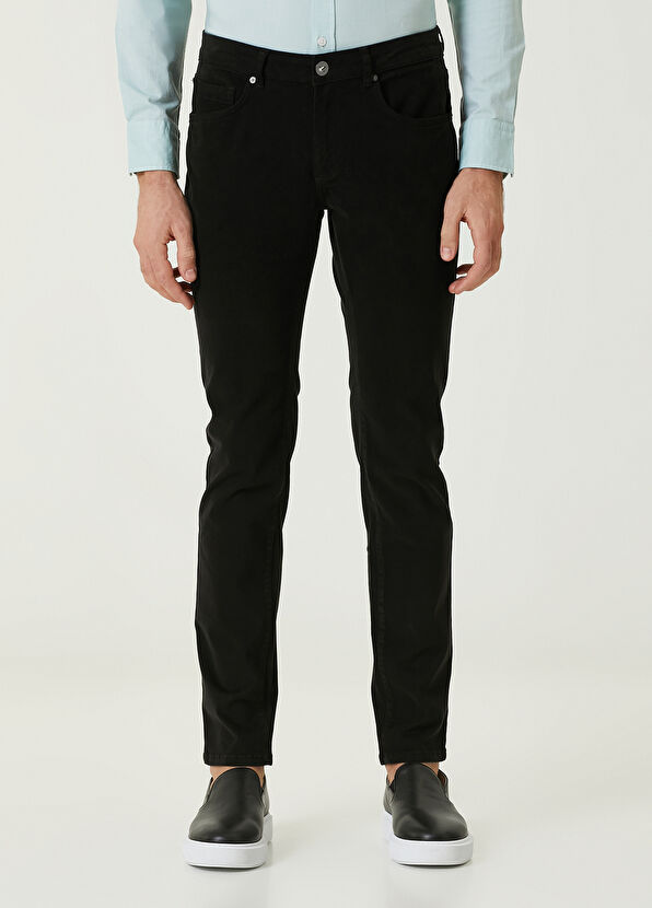 Beymen Club Siyah Yumuşak Dokulu Spor Pantolon - 2