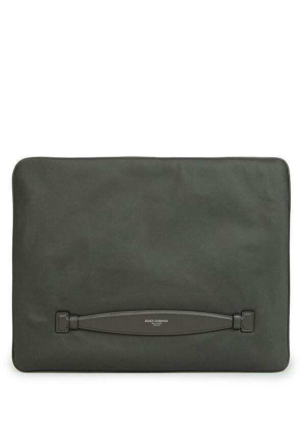 Dolce&Gabbana Dark Grey Men's Clutch - 3