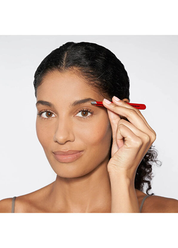 Tweezerman Slant Tweezer Signature Red Kırmızı Cımbız - 4