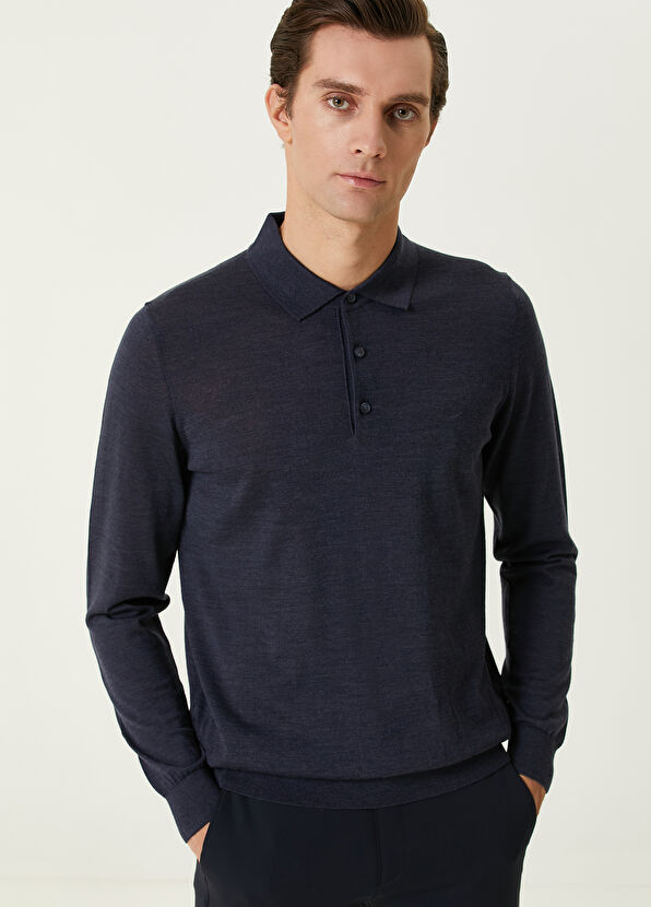 Beymen Club İndigo Yün Kazak - 2