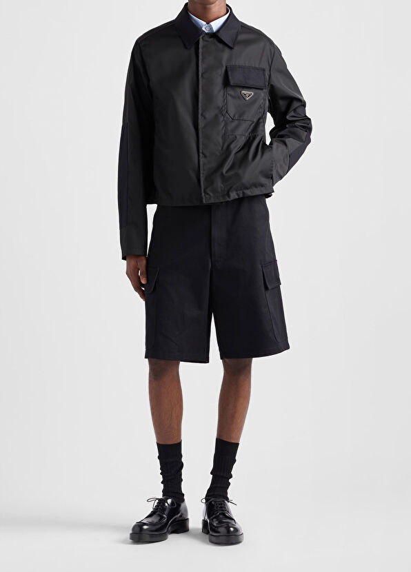 Prada Siyah Re-Nylon Erkek Ceket - 2