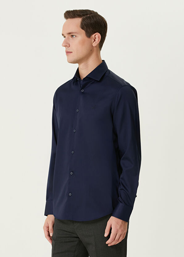 Beymen Club Comfort Fit Lacivert Gömlek - 2