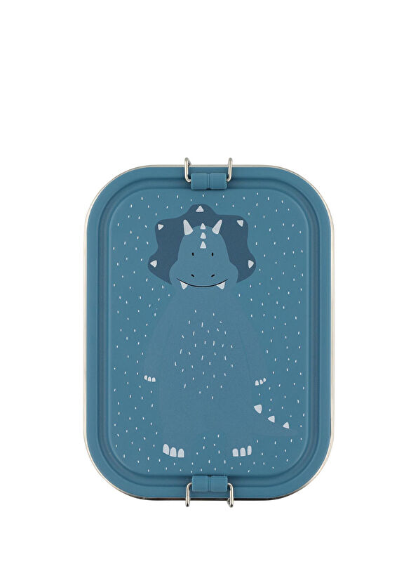 Trixie Mr.Triceratops Navy Blue Large Size Children's Food Bowl - 1