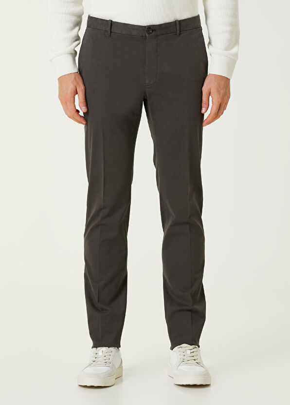 Incotex Slim Fit Gri Pantolon - 2