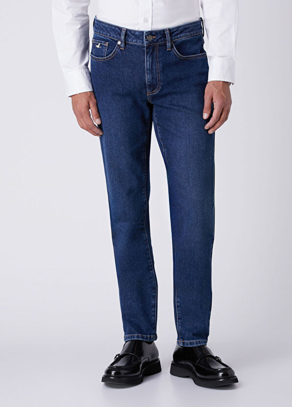 Beymen Club Slim Fit Mid-Wash Blue Jeans - 2