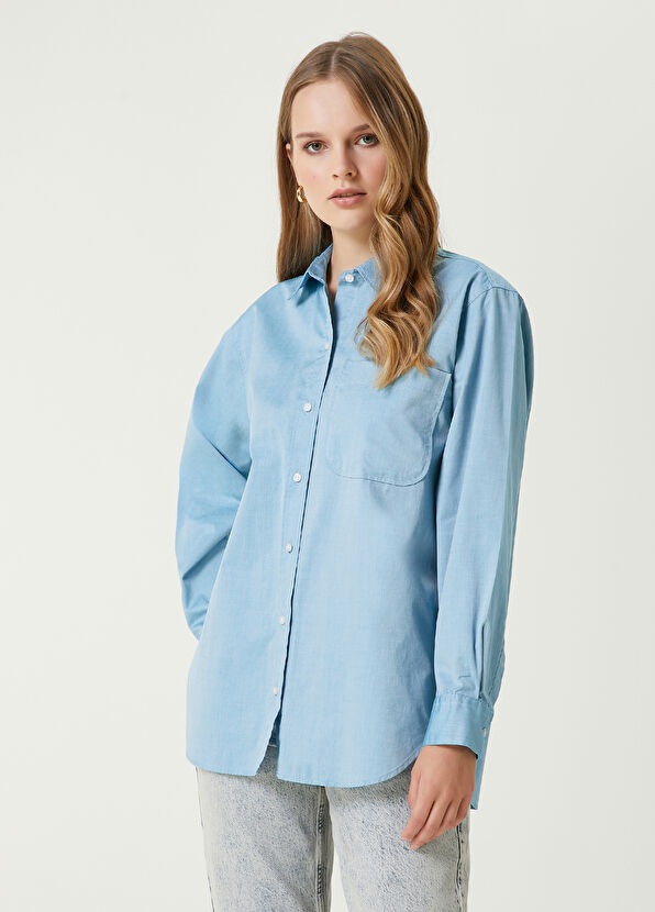 Beymen Club Su Yeşili Gömlek - 1