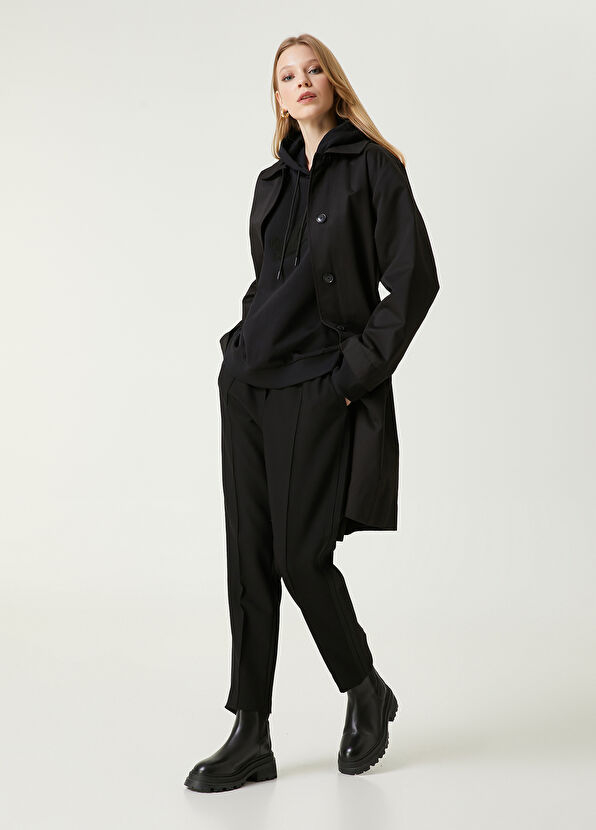 Beymen Club Black Overcoat - 1