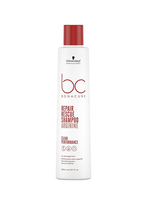 Bonacure Bc Clean Yıpranmış Saçlar İçin Parlaklık Veren Şampuan 250 ml - 1