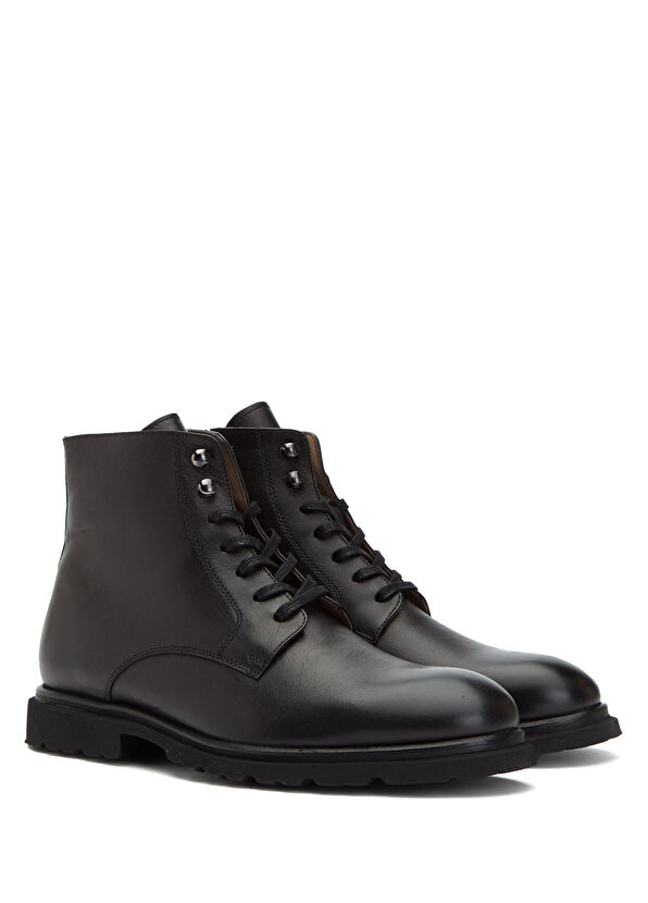 Beymen Club Siyah Erkek Deri Bot - 2